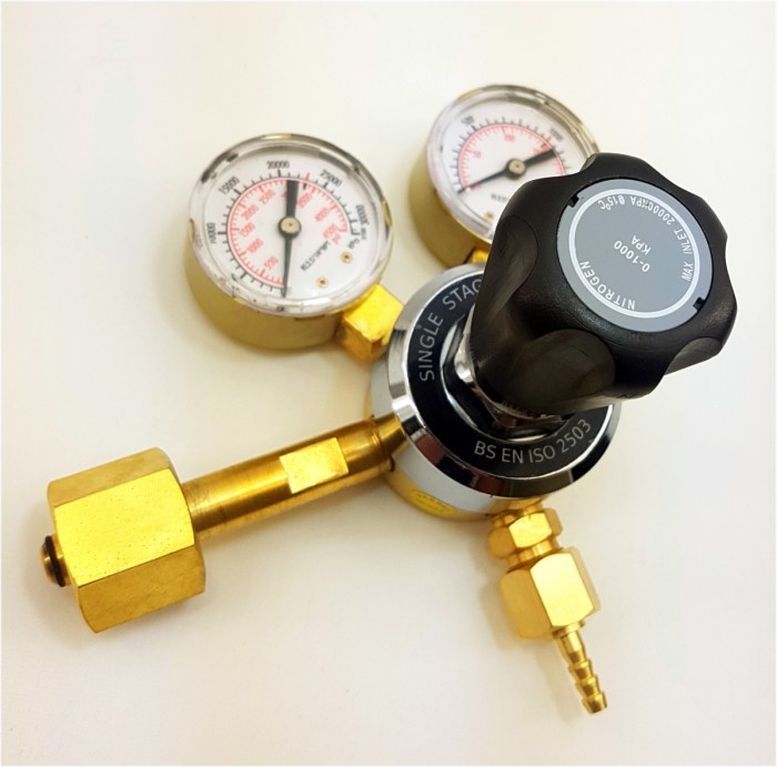 Nitrogen hvac regulator