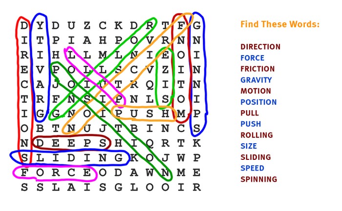 La casa word search answer key