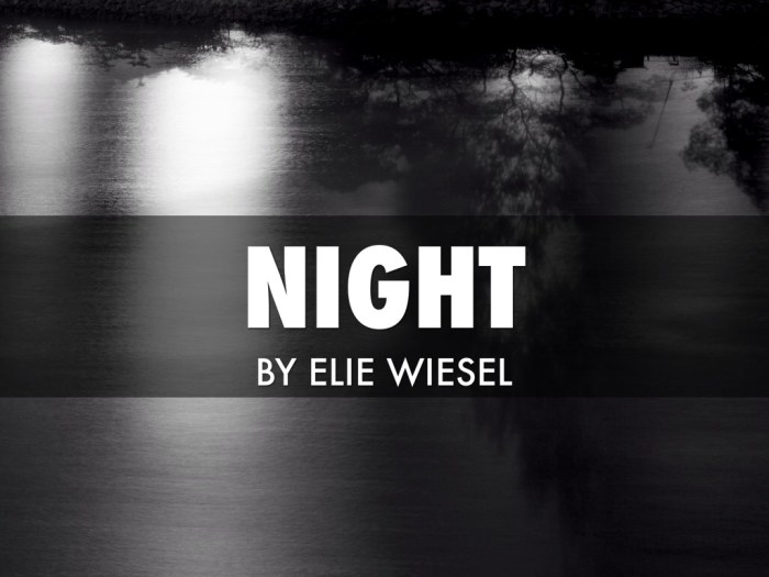 Questions for night by elie wiesel